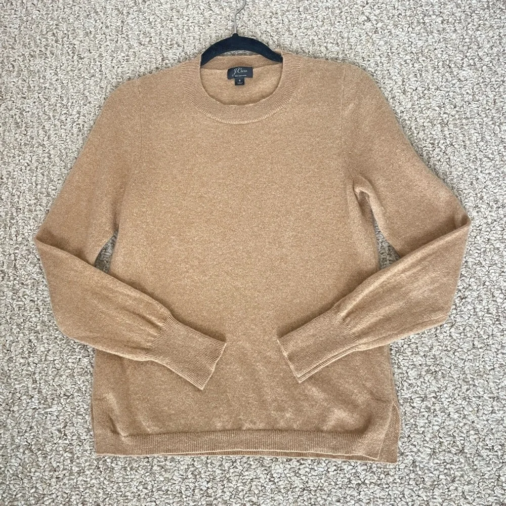 J.Crew 100% Cashmere Teddy-Style Sweater | Women’s Size S - Picture 5 of 11